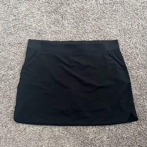 NWT Athletic black skirt w/ built in shorts